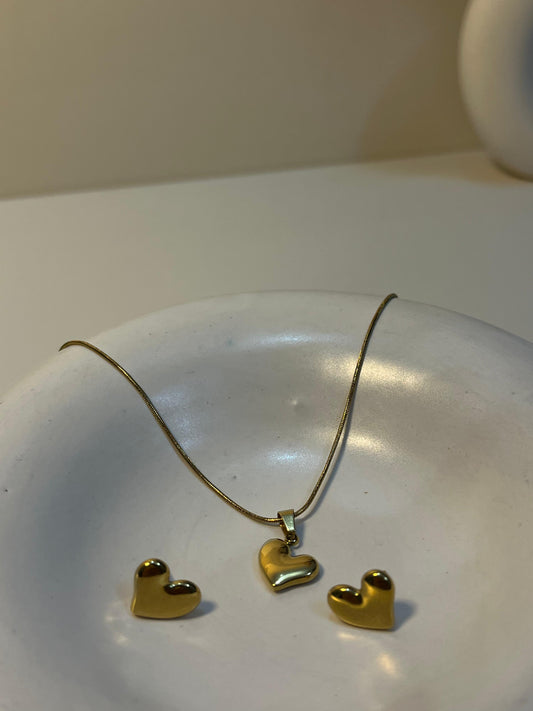 Heartling pendant set 💗🧸