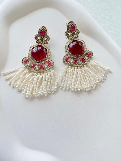 Noor Pearl Fringe Chandeliers ❤️