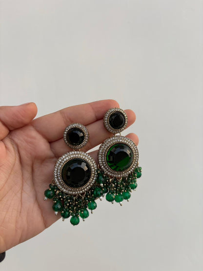 Emerald Noir Statement Drops 💚