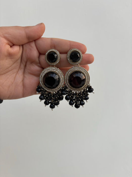 Midnight Glam Cascade Earrings ✨🖤