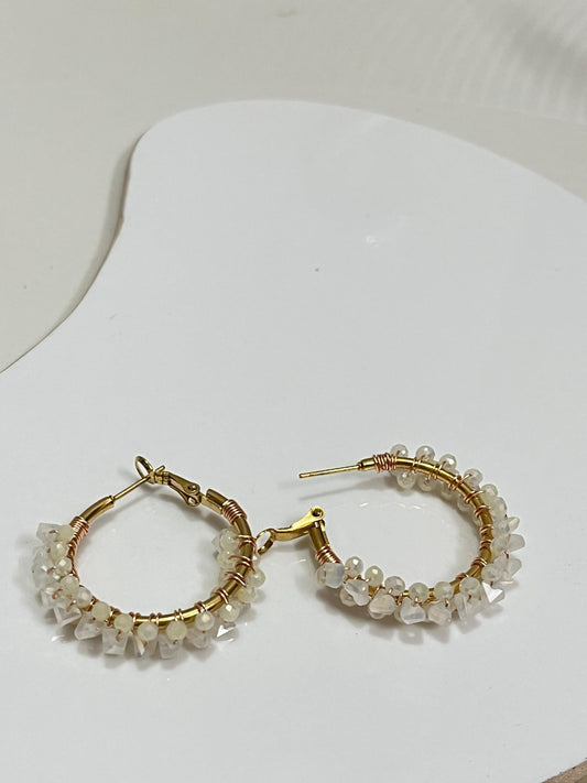 CloudCurl Earrings🤍🌙