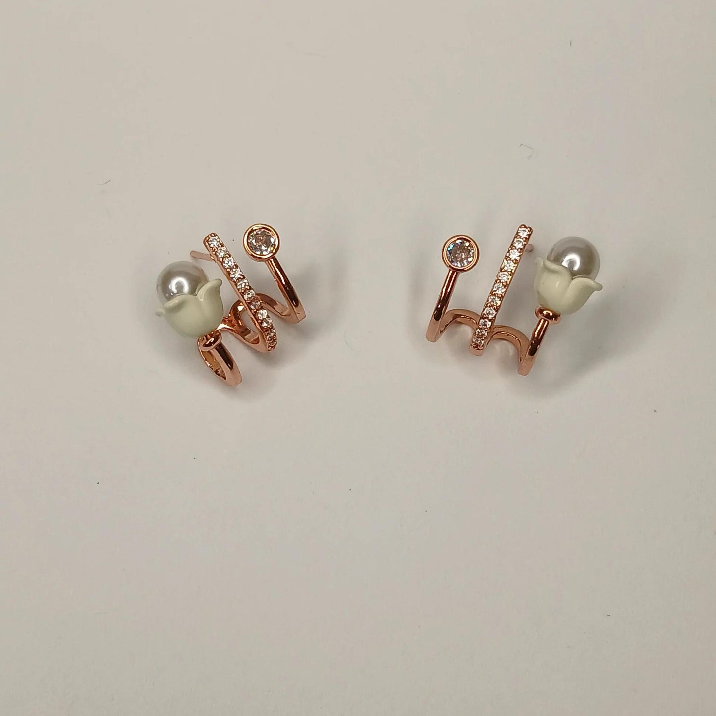 PearlPetal | Rosegold Earcuffs🐚🌷