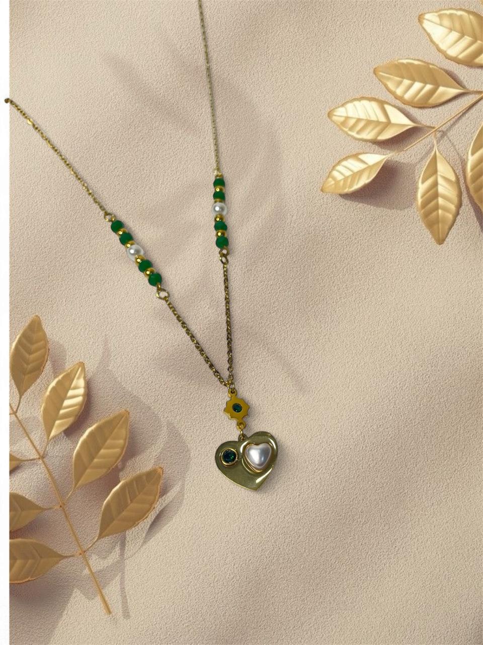 Minted Love pendant 🍃💖