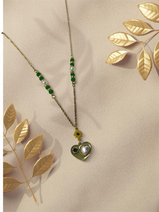 Minted Love pendant 🍃💖
