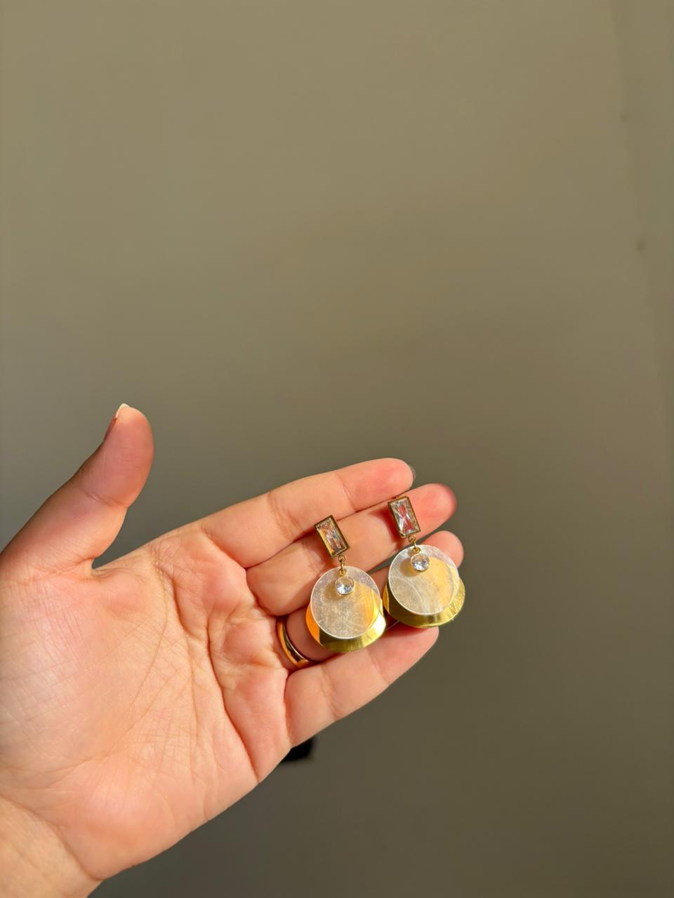 Crystal Halo Disc Drops
