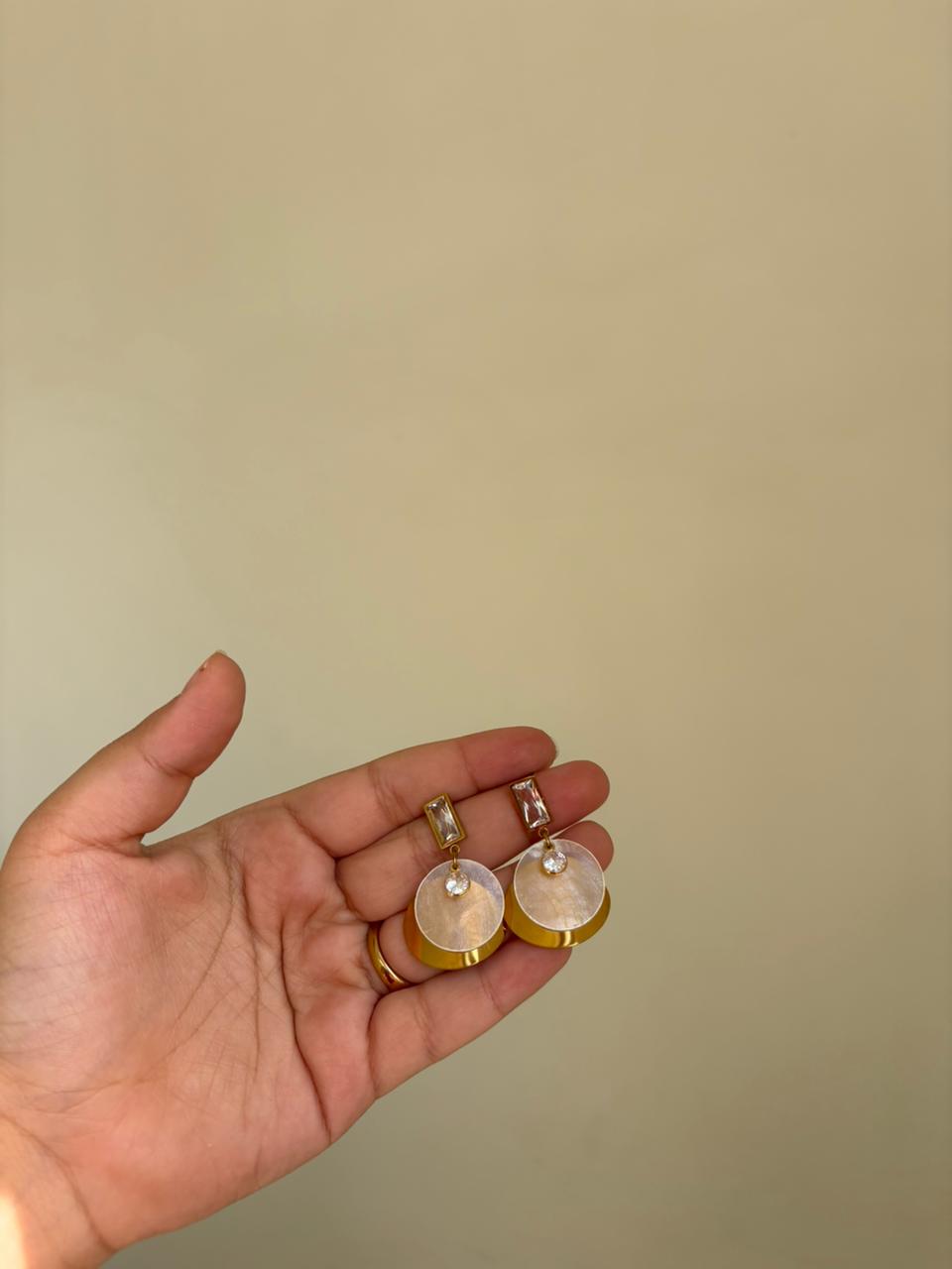 Crystal Halo Disc Drops