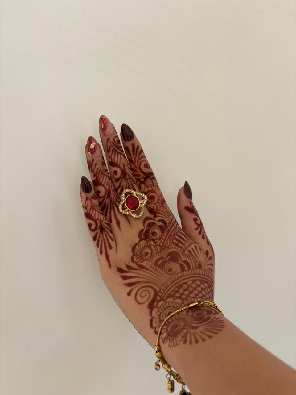 Ruby Royale Statement Ring
