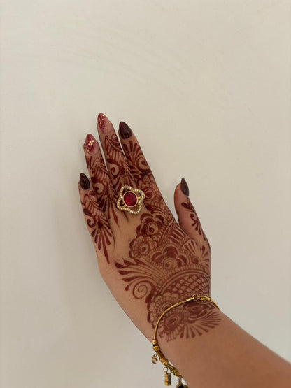 Ruby Royale Statement Ring