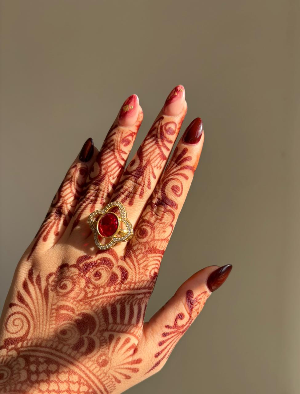 Ruby Royale Statement Ring