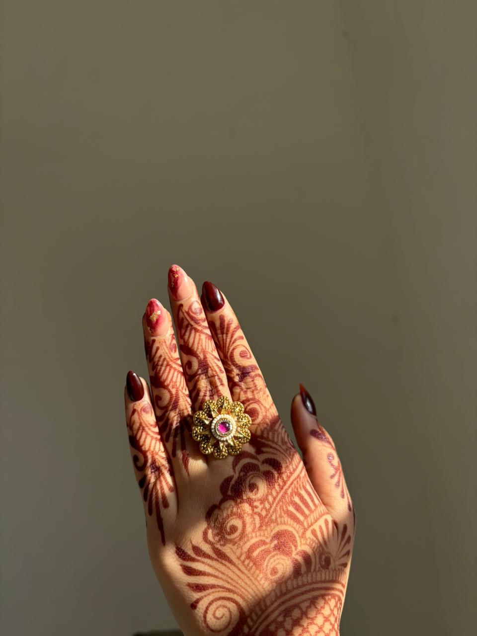 Sunburst Regal Ring
