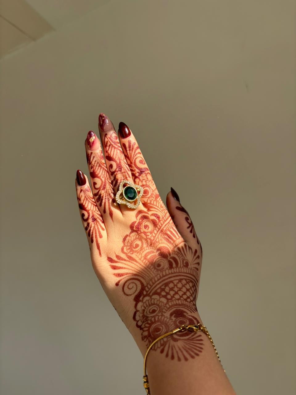 noir Emerald Royale Ring