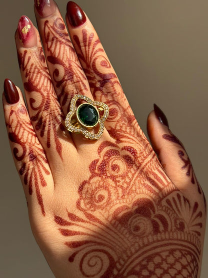 noir Emerald Royale Ring