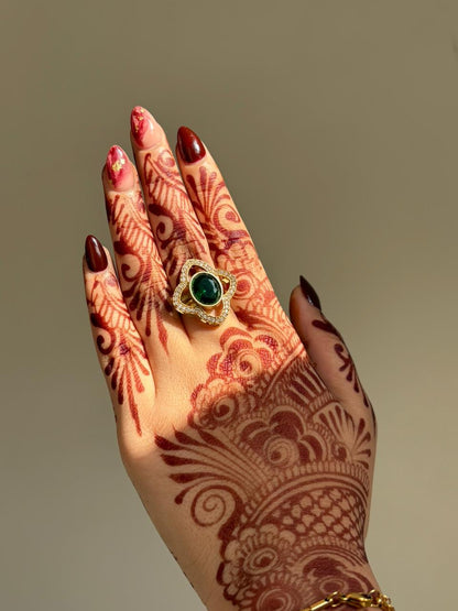 noir Emerald Royale Ring