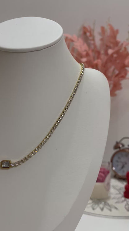 Classic Tennis Necklace ✨