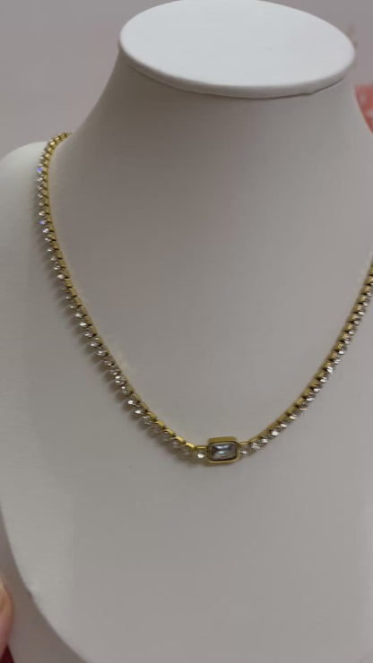 Classic Tennis Necklace ✨