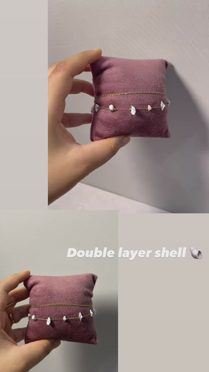 Beach Hug bracelet🐚🤍